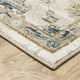 Vander Traditional Oriental Power-Loomed Area Rug, Beige/Gold, 6'7"x9'2"