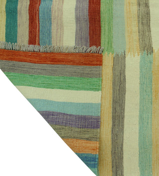 Winchester Kilim Usma Rust/Ivory Rug, 5'1x6'6