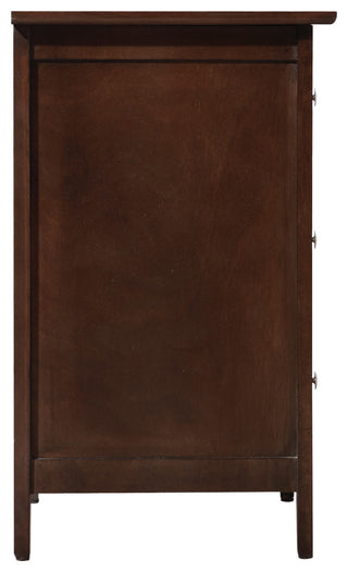 Drake 3-Drawer Nightstand, Cappuccino