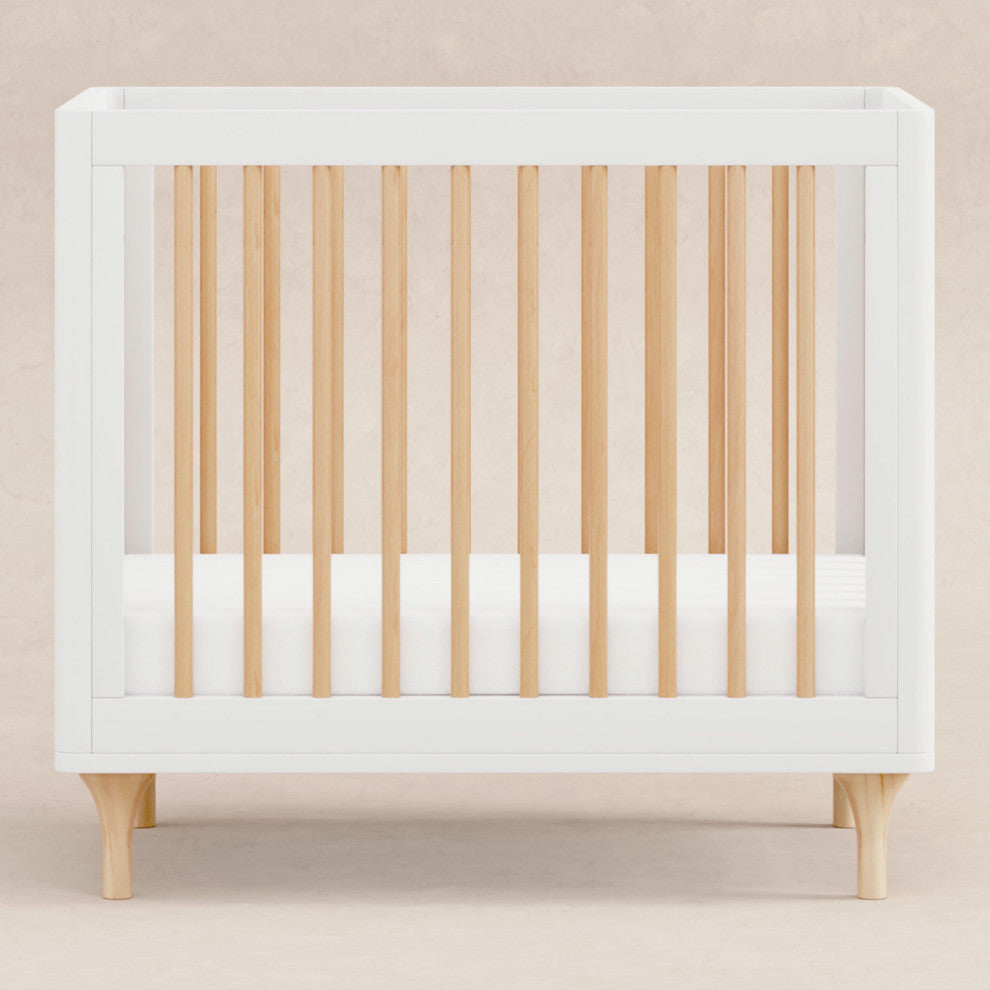 Lolly 4-in-1 Convertible Mini Crib and Twin Bed With Toddler Bed Conversion Kit