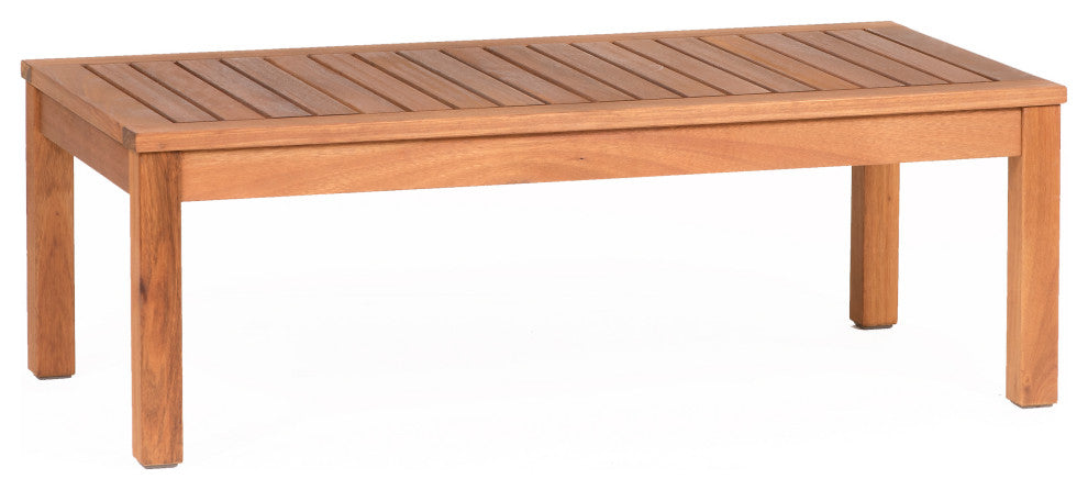 Amazonia Manhattan 4-Piece Patio Deep Seating Set | Eucalyptus Wood