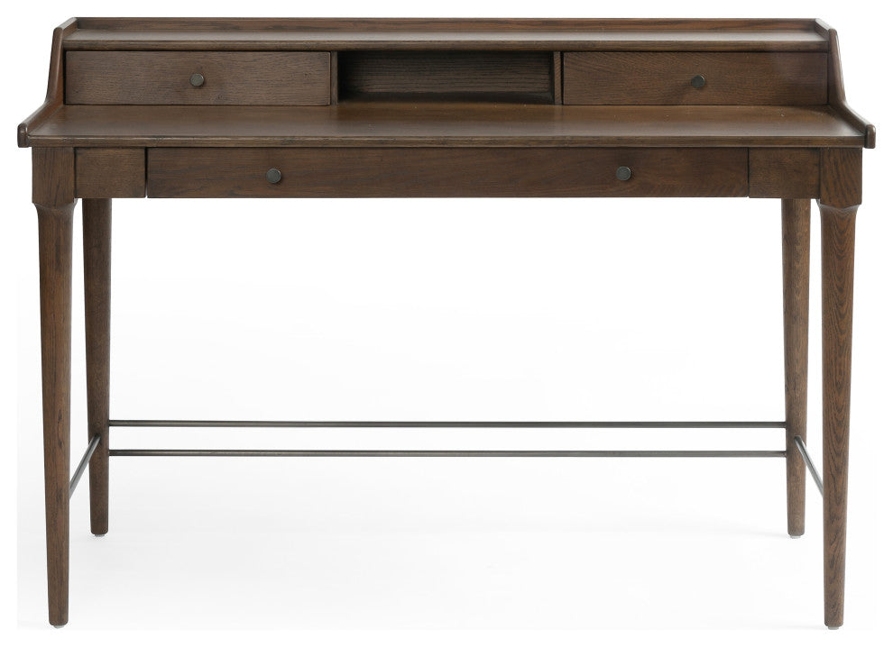 Moreau Writing Desk-Dark Toasted Oak