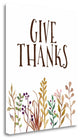 "Give Thanks" By Tara Moss, Giclee Print on Gallery Wrap Canvas, Ready to Hang