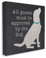 Guests Approved by Dog Family Pet Welcome Greeting,1pc, each 24 x 24