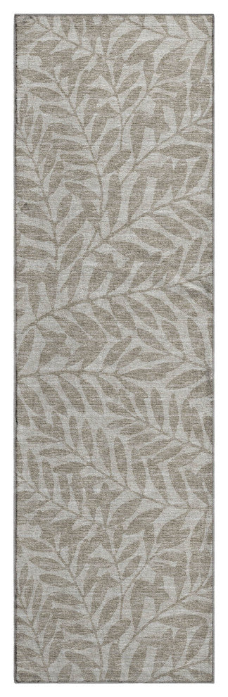 Addison Premium Washable Mayfield AMF111 Neutral 2'3" x 7'6" Runner Rug