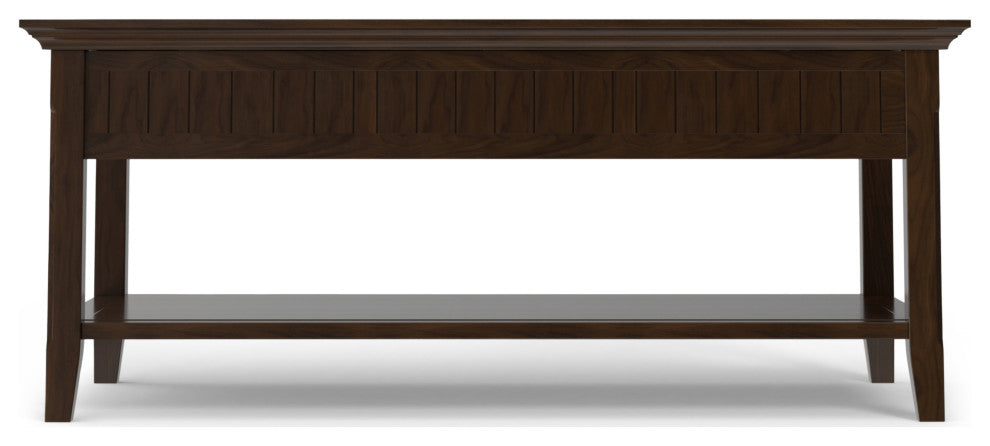 Acadian Solid Wood Lift Top Coffee Table, Brunette Brown