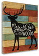 "Lake Lodge II" By Sue Schlabach, Giclee Print on Gallery Wrap Canvas
