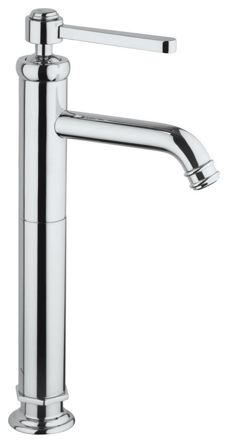 Latoscana 88CR205LL  Firenze Tall Single Handle Lavatory Vessel Filler In Chrom