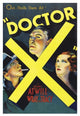"Vintage Film Posters: Doctor X" Digital Paper Print, 22"x32"