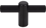 Top Knobs TK3251 Dempsey 2-1/2 Inch Bar Cabinet Knob - Flat Black