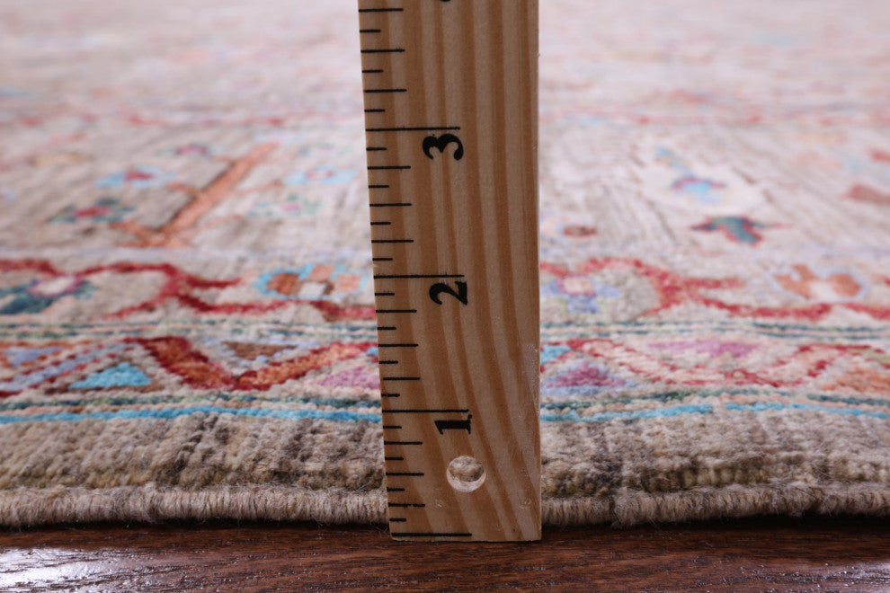 Persian Tabriz Hand Knotted Wool Rug 9' 4" X 12' 0" Q7426