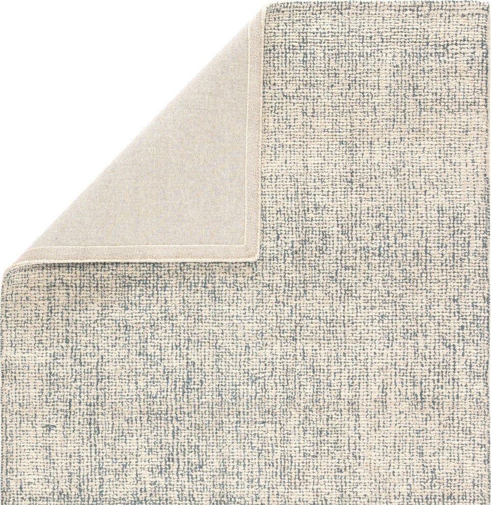 Jaipur Living Oland Handmade Abstract Blue/ Light Gray Area Rug, 9''6"x13''6"