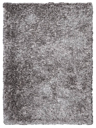HAND TUFTED SHAG POLYESTER ECO-FRIENDLY AREA RUGS -Gray White Color,Solid Design