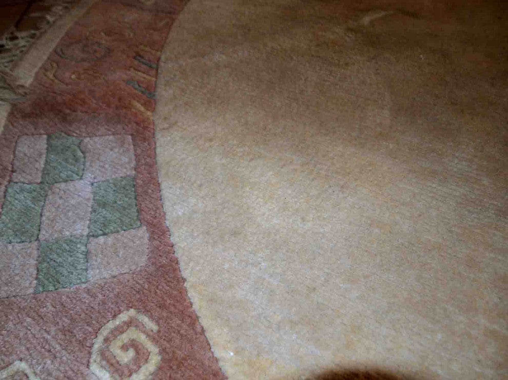 Handmade Vintage Tibetan Khaden Rug, 8', 245cm 1970s