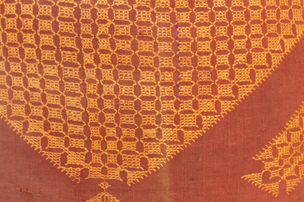 Bita Antique Indian Folk Pillow