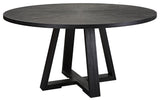 Uttermost Gidran Round Black Dining Table