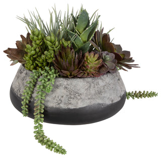 Uttermost Yuma Succulent Centerpiece