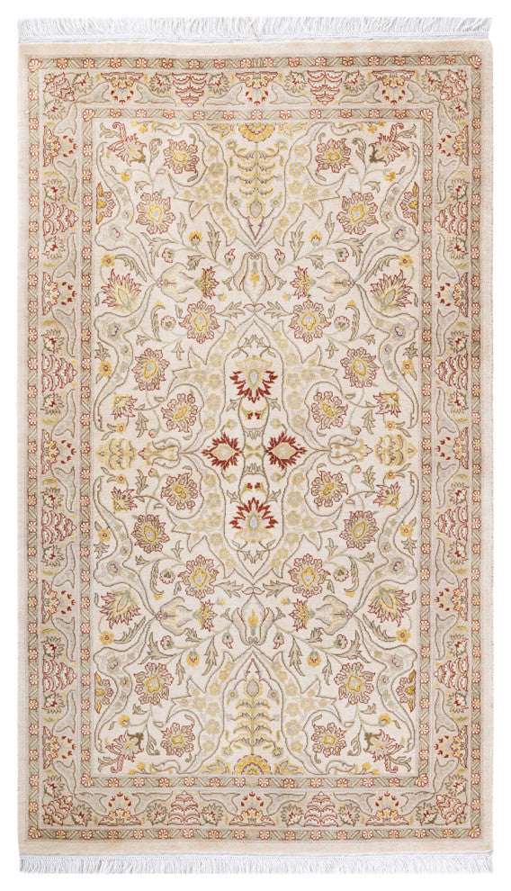 MOGUL, Hand Knotted Area Rug 5' 2" X 3' 1"