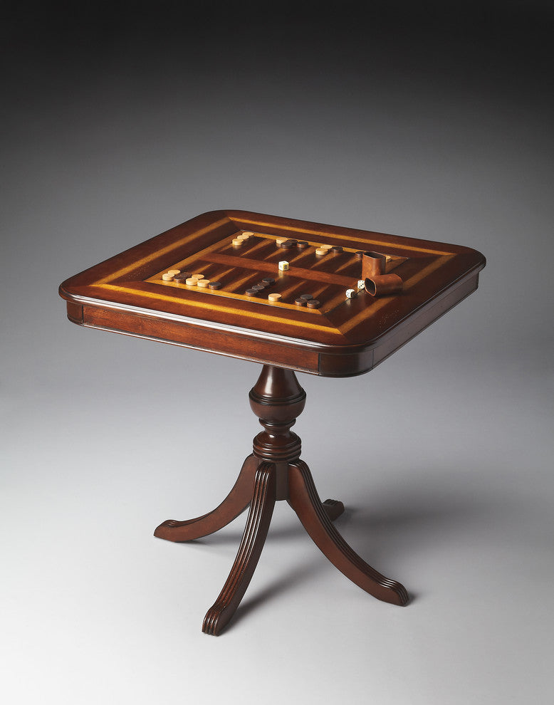 Butler Morphy Plantation Cherry Game Table, Plantation Cherry