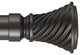 Deco-Traverse Rod 2 With Elfin Finial, Maroon, 132