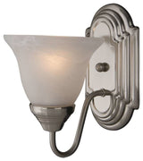 Maxim Lighting Essentials 1-Light Wall Sconce Satin Nickel - 8011MRSN