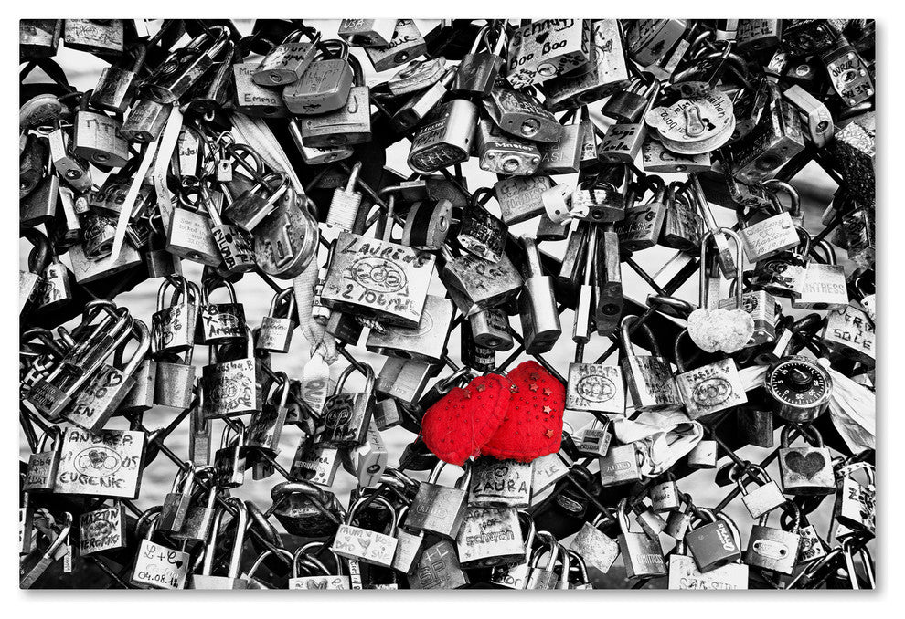 Philippe Hugonnard ''Love Locks'' Canvas Art, 22x32