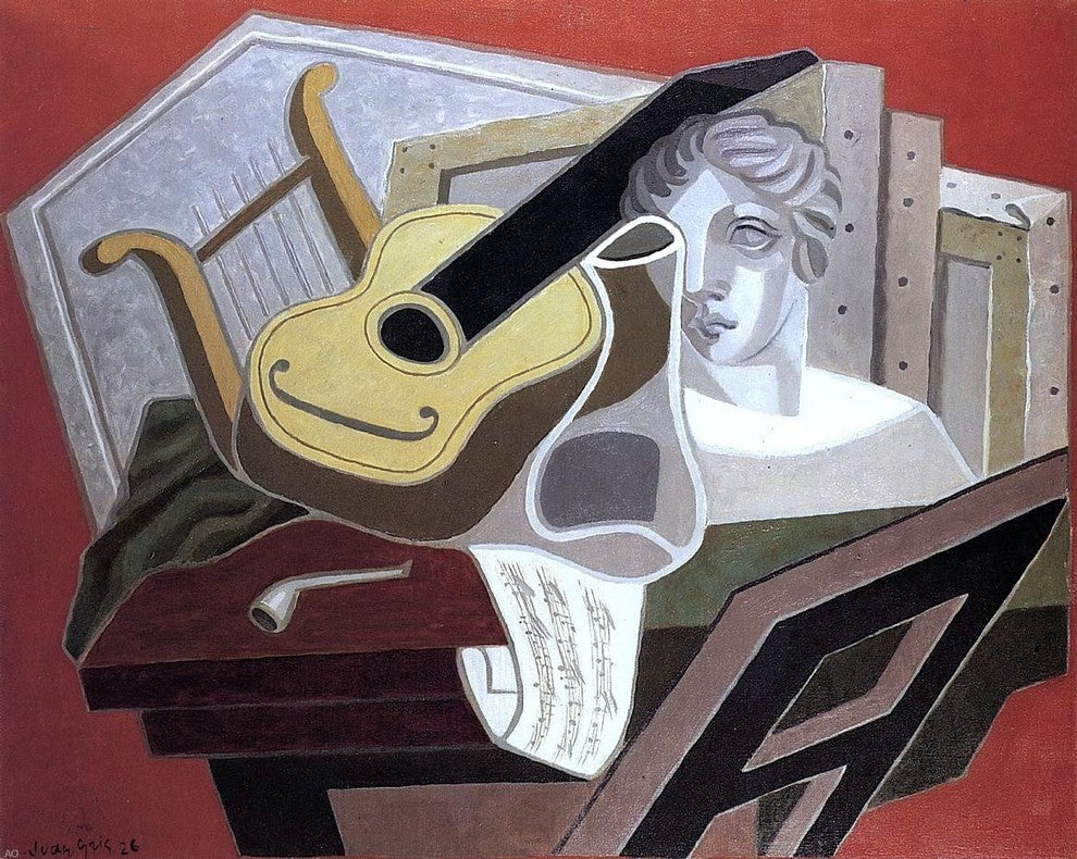 Juan Gris The Musician-s Table Wall Decal