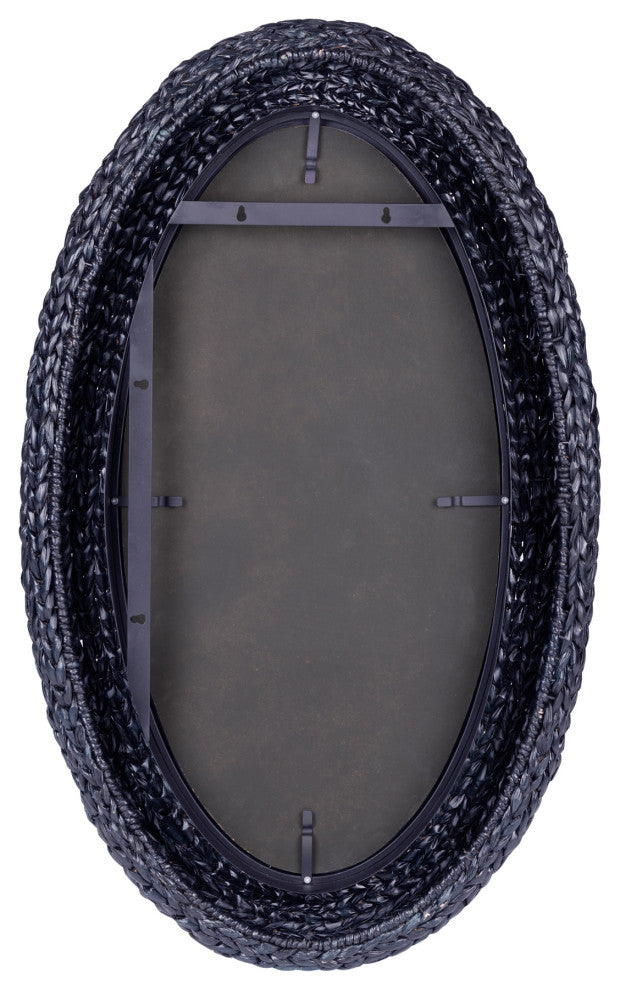 Varaluz 457MI24 Athena 24-1/4" W x 40-1/4" H Oval Framed Bathroom - French Gold