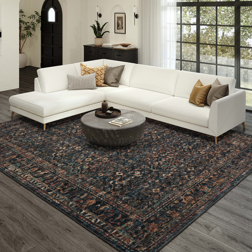 Jericho JC10 Midnight 8' x 10' Rug