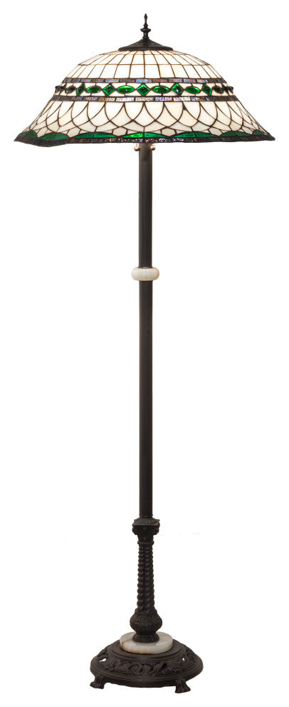 62 High Tiffany Roman Floor Lamp