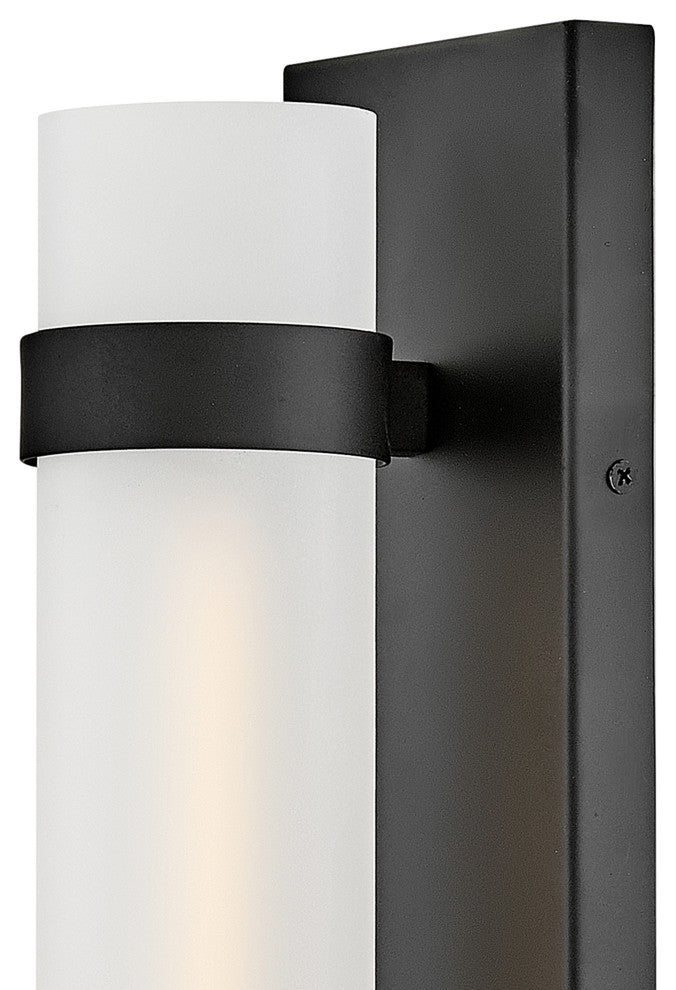 Hinkley Ryden Large Tall Single Light Sconce, Black