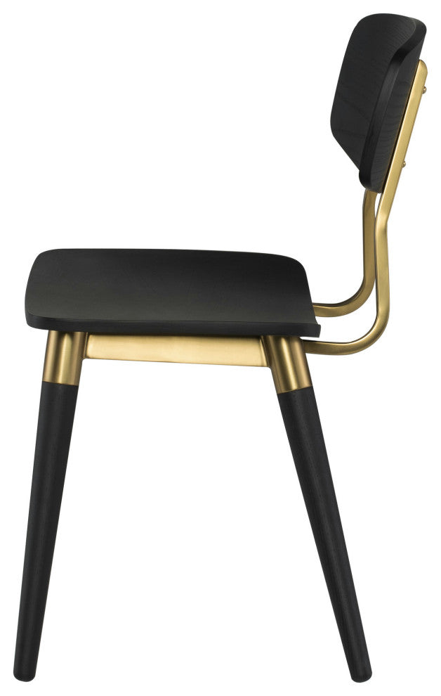Scholar Onyx Wood Dining Chair