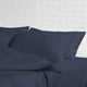 Egyptian Cotton Feel Cool Softest, 4-Piece Sheet Set Deep Pockets, Navy, Full
