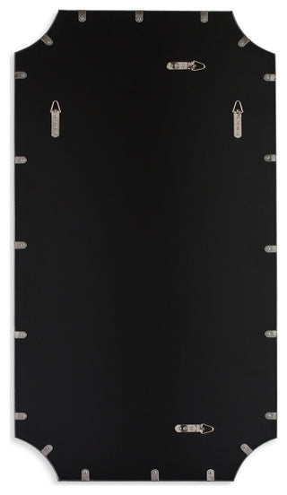 Uttermost Lennox Nickel ScallopeDecorner Mirror