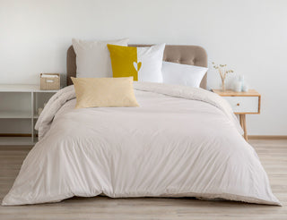 Modern Heart Decorative Throw Pillow, Mustard, 18"x18"