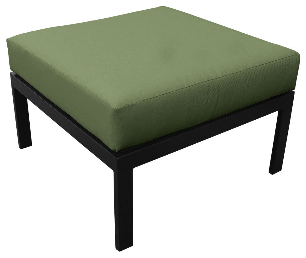 kathy ireland Madison Ave. 9 Piece Aluminum Patio Furniture Set 09d, Forest
