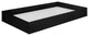 Universal Twin Storage Trundle Bed, Black