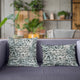 Plutus Green Luxe Lash Faux Fur Luxury Throw Pillow, Green, 12" x 20"