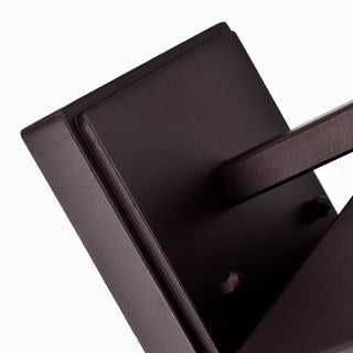 Vincent Transitional 1 Light Oil Rubbed Bronze Outdoor Wall Sconce 12" Height