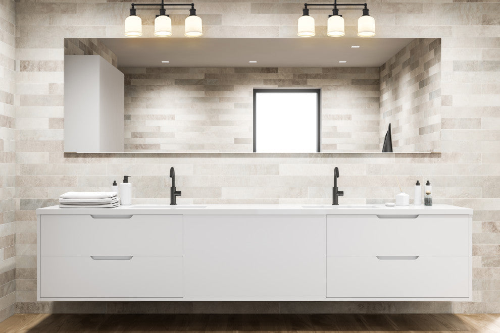 Zlite 733-3V-MB 3-Light Vanity, Matte Opal