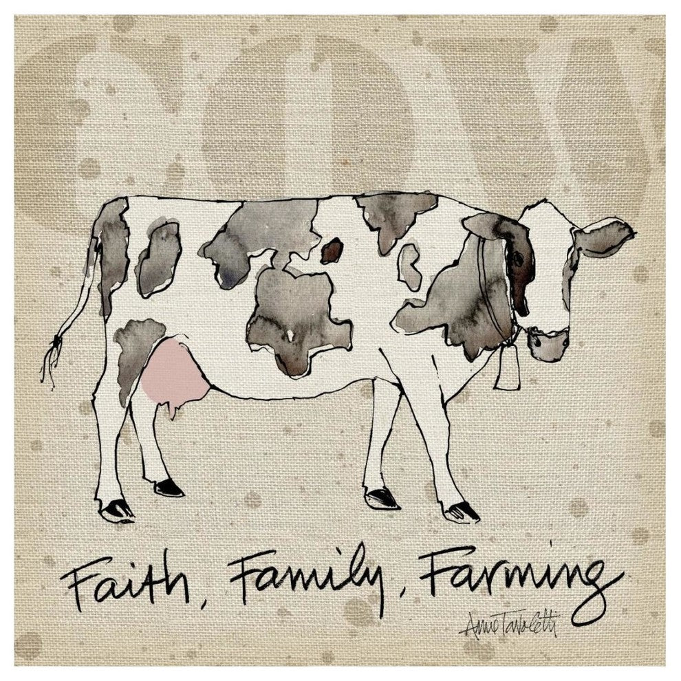 "Farm Life I" Digital Paper Print by Anne Tavoletti, 20"x20"