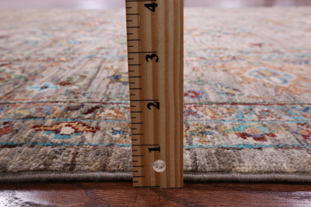 Persian Tabriz Handmade Wool Rug 5' 9" X 7' 8" - Q12367