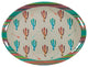 Cactus Design Melamine Serving Platter