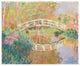 "Japanese Footbridge, Giverny, 1895" Paper Print by Claude Monet, 18"x15"