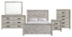 Picket House Furnishings Keely Panel 5PC Bedroom Set in White