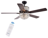 Laure Crystal Ceiling Fan