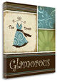 "Glamorous" By Jennifer Pugh, Giclee Print on Gallery Wrap Canvas, Ready to Hang