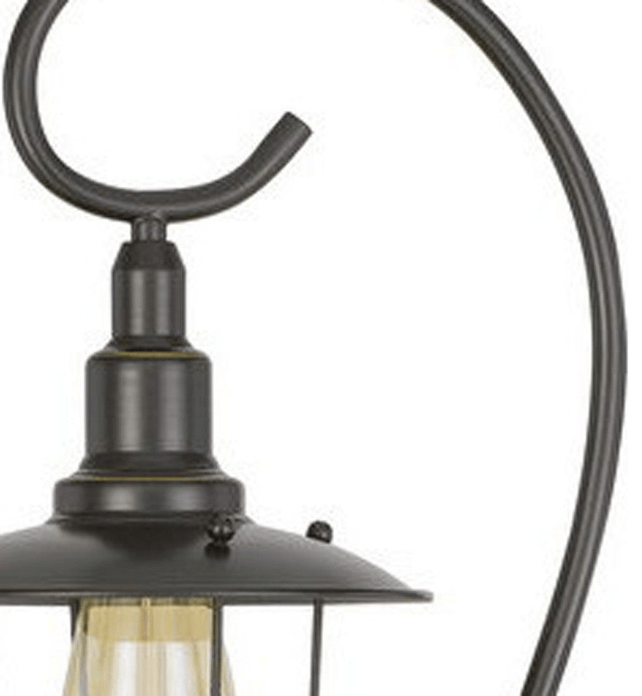 58" Bronze Traditional Shaped Floor Lamp