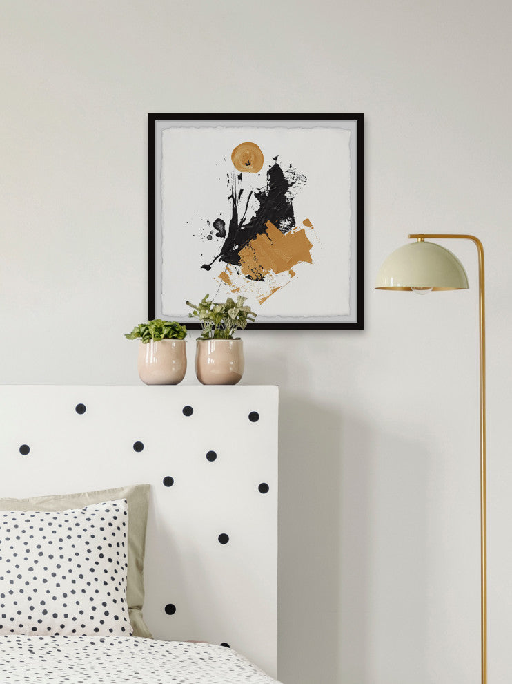 "Upward Dispersion" Framed Painting Print, 12x12