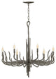 Hinkley Spyre Chandelier Medium Single Tier, Metallic Matte Bronze